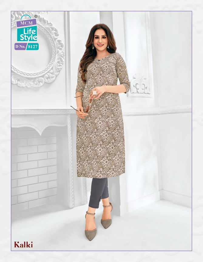 Mcm Life Style Kalki Vol 2 Printed Regular Kurti Collection
